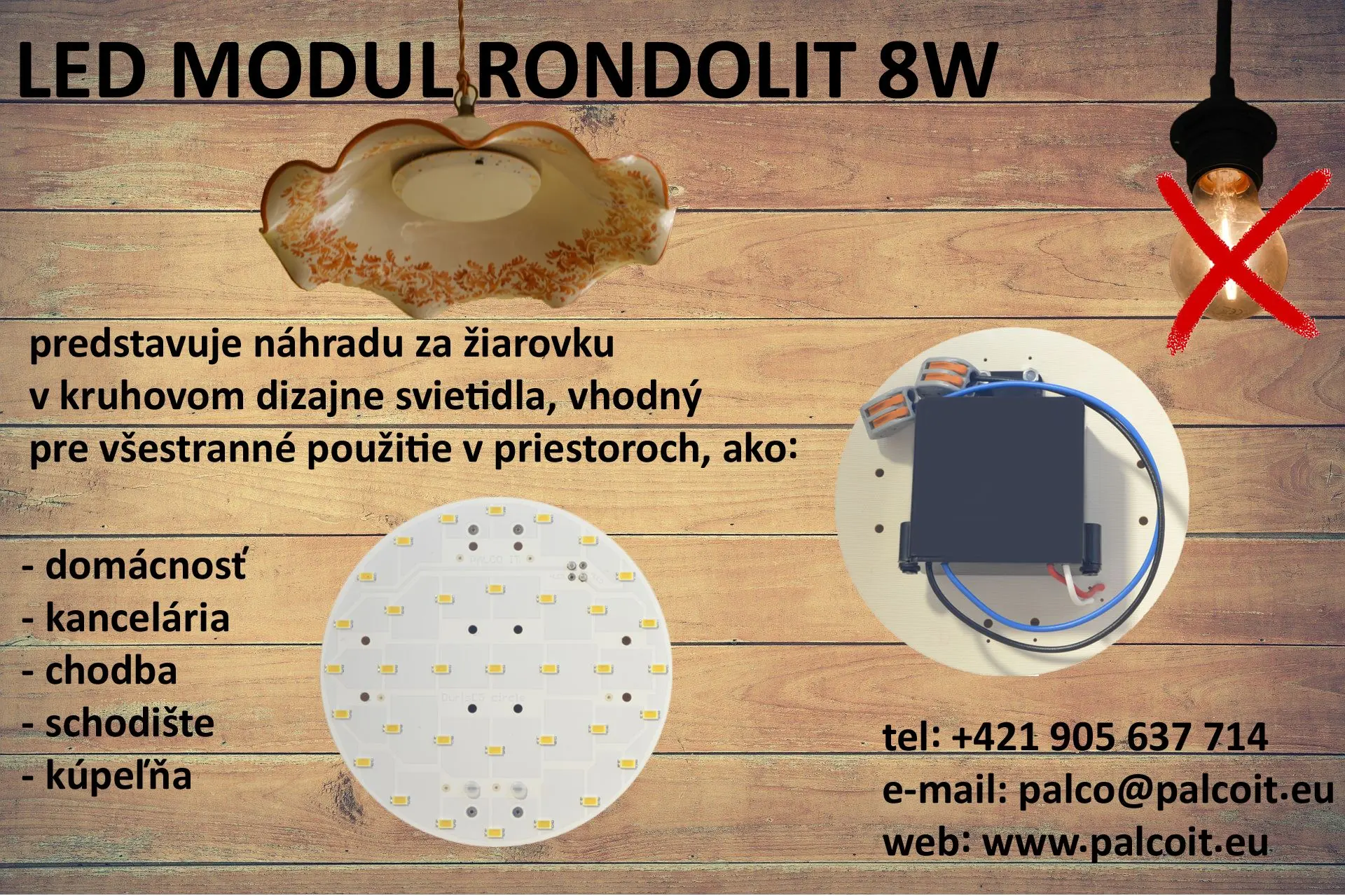 LED modul RondoLit 7,5W